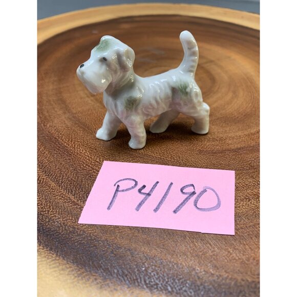 Vintage Japan Porcelain Terrier Dog Figurine 2" Collectible - Picture 8 of 8
